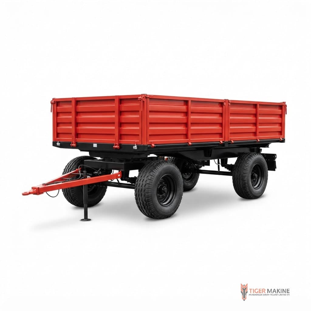 Farm Trolley, Double Axle, view 1