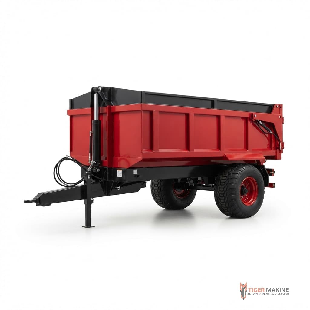 Tipping Trailer, 10 Ton, view 1