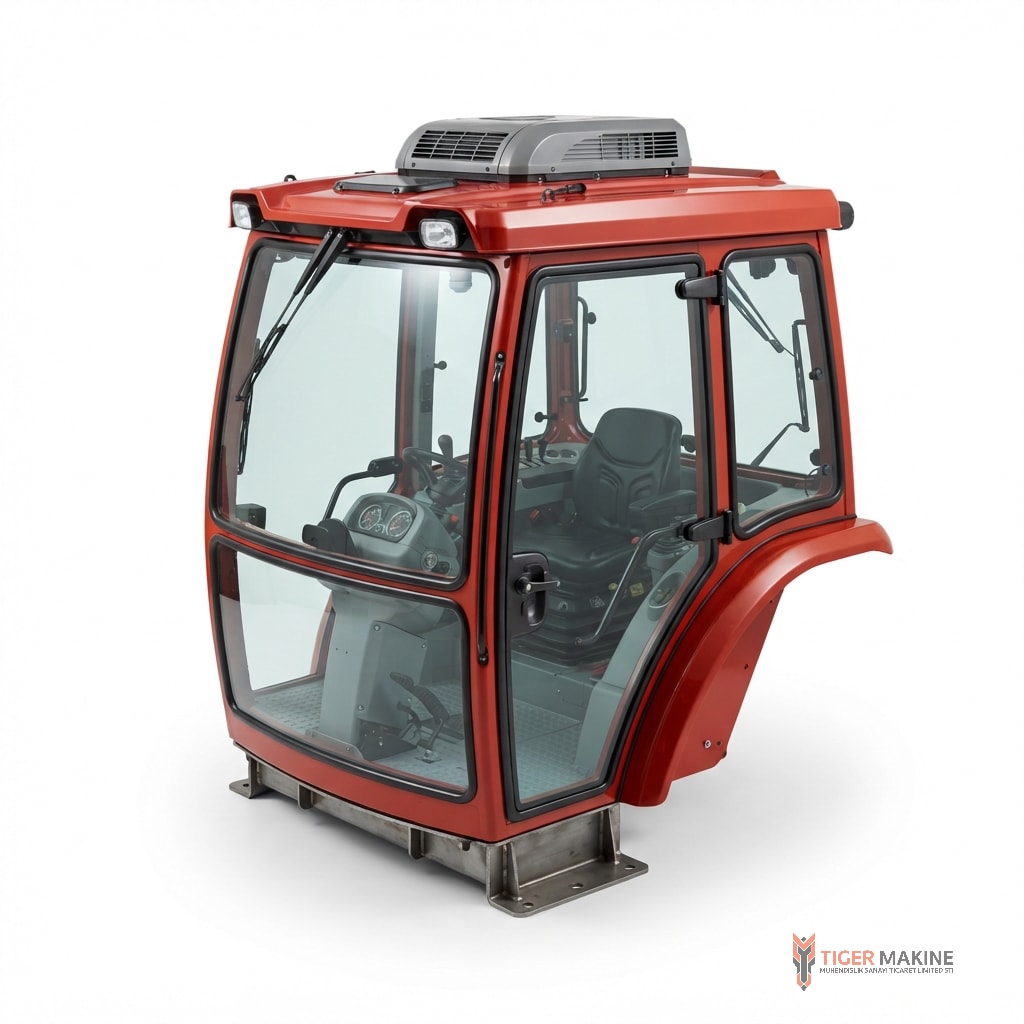 Tractor AC Cabin, view 1